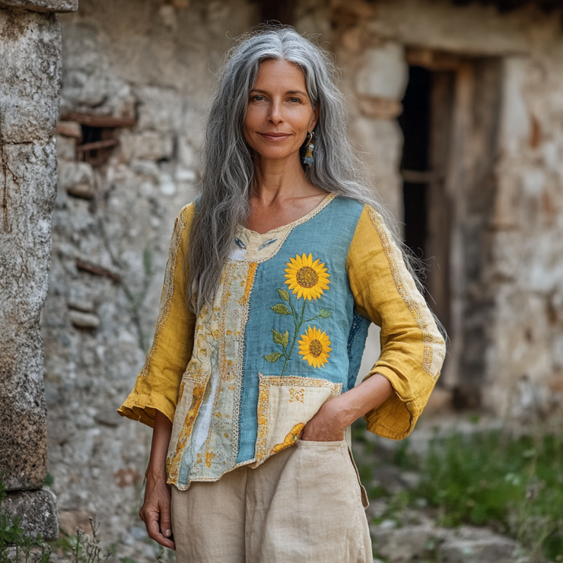 Halenka inspirovaný vintage