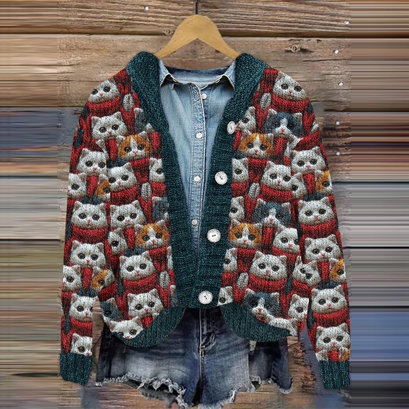Kardigan inspirovaný vintage