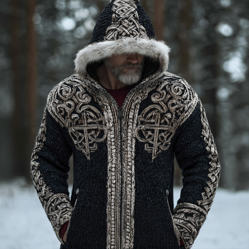 Svetr v nadčasovém vintage stylu