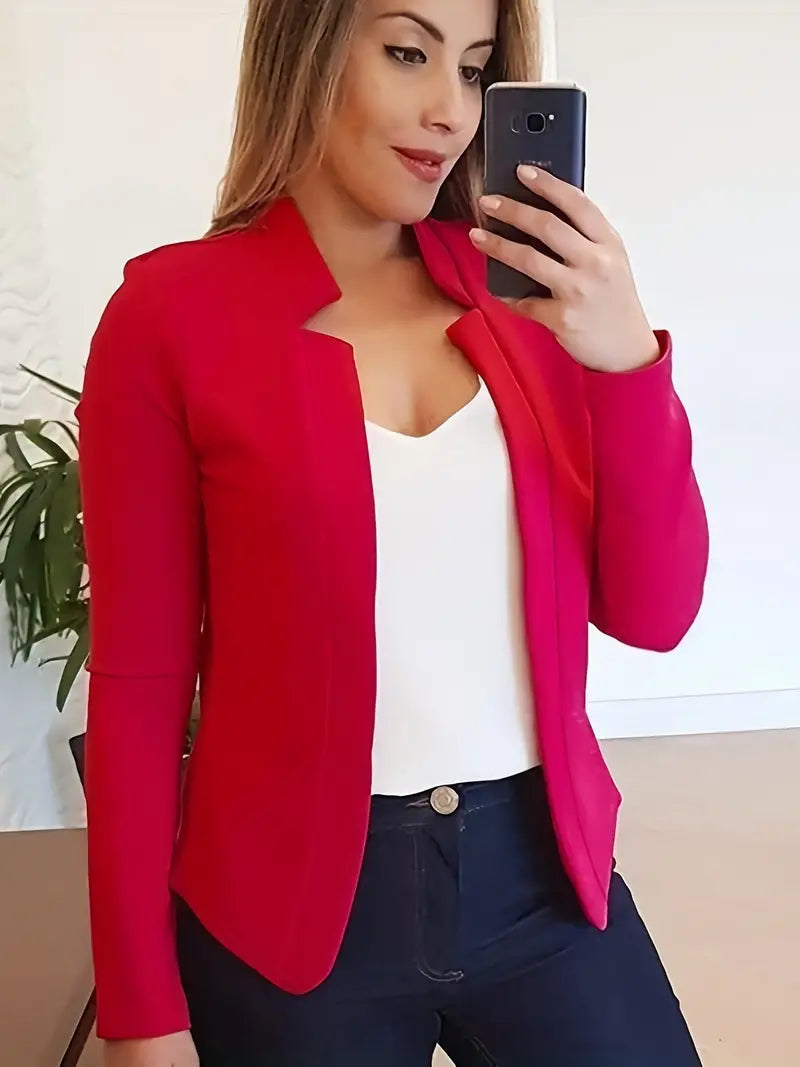 AS | Elegantní jarní sako s dlouhými rukávy