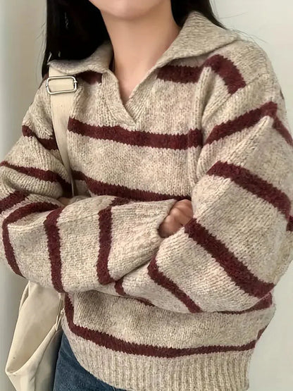 Svetr v nadčasovém vintage stylu