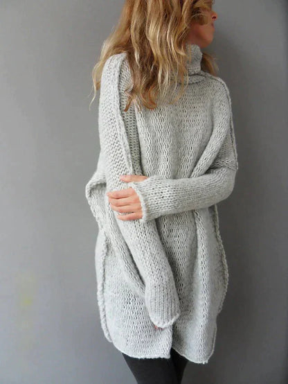 AS | Oversized šedý svetr