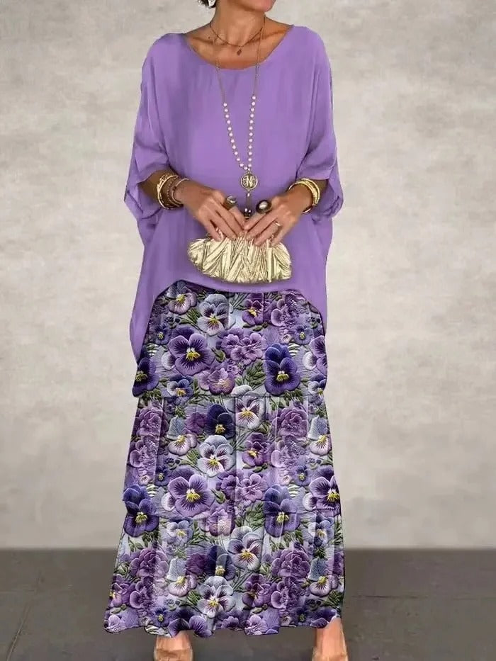 AS | Volné vrstvené maxi šaty