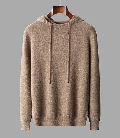 AS | Bezešvá pletená mikina s kapucí
