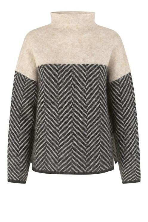 Svetr v nadčasovém vintage stylu
