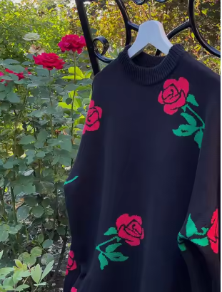 Svetr v nadčasovém vintage stylu