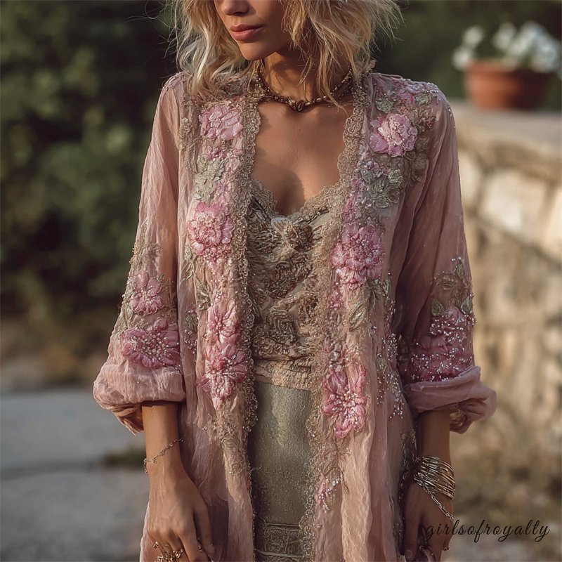 Cardigan ve vintage stylu s jemnými nadčasovými detaily